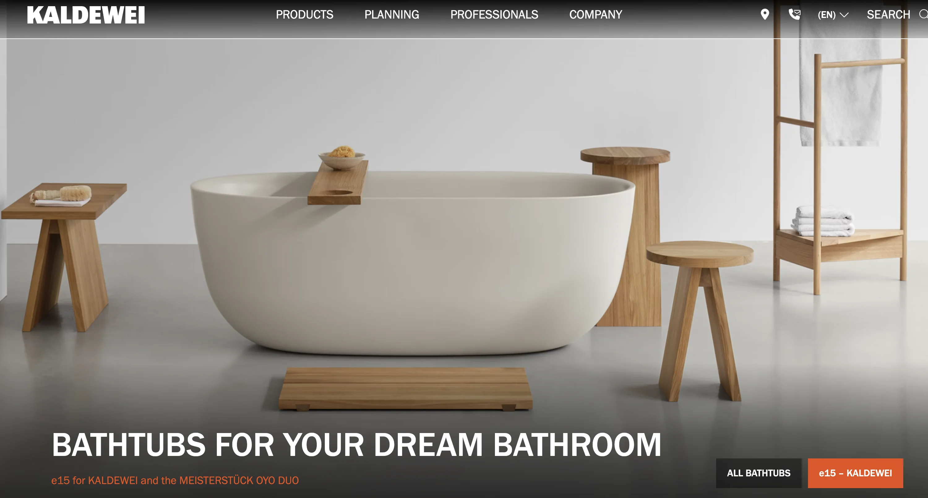 Kaldewei - German steel enamel baths